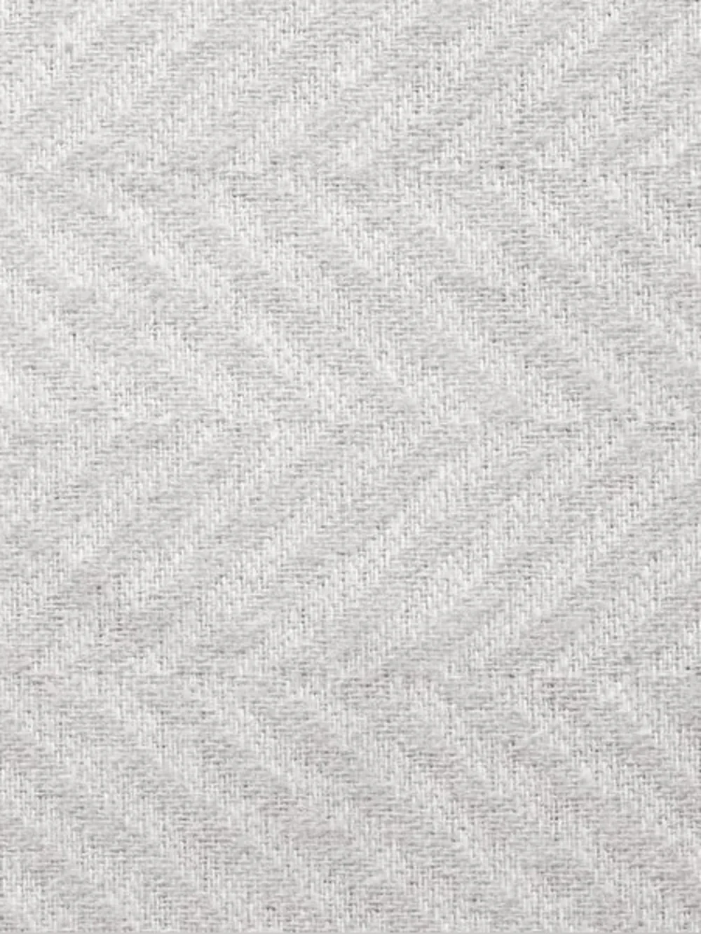 🛏️ New Martha Stewart Flannel Herringbone Sheet Set. Full. Slate Grey.